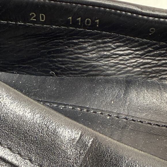 Prada Mens Black Leather Driving Loafers size 9 - Picture 6 of 6